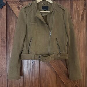 Banana Republic Brown Suede Jacket Small